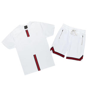 Conjunto de Pantalones Cortos Deportivos de Verano para Hombre, Diseño OEM de FANTASY WEARS, Cintura Elástica Cómoda, Transpirables y de Secado Rápido, Calidad Perfecta - Product Image 1