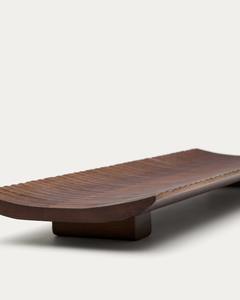 Grande planche de service en bois d'acacia certifié FSC 100% bois. - Product Image 6