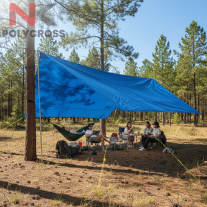 Lona de Camping Fácil de Transportar con Esquinas Reforzadas, Lona de Refugio para Camping Resistente a la Lluvia y Tormentas - Product Image 2