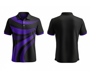 High Quality Dye Sublimation Polo Shirt Custom Sports Apparel & Breathable Design for Men Women Youth Quick-Dry Dry-Fit Active - Product Image 3