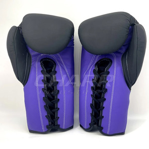 Gants de boxe en cuir sur mesure avec sangle de poignet réglable antidérapante pour l'entraînement et la remise en forme, personnalisables pour hommes - Product Image 2