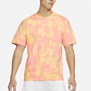 T-shirts décontractés pour hommes à manches courtes, personnalisables avec logo, effet délavé à l'acide, vente en gros - Product Image 6