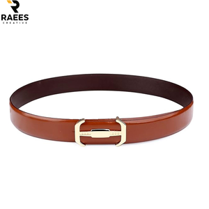 Ceinture en cuir pleine fleur marron de haute qualité, ceinture en cuir de vachette, logo personnalisé, ceinture en cuir véritable de luxe pour hommes - Product Image 2