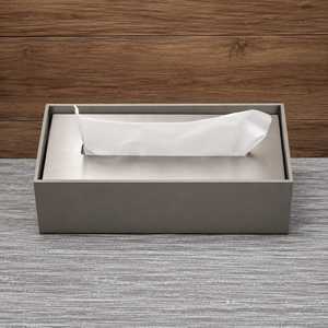 Luxury Gold Metal Tissue <b>Box</b> Holder Decorative Napkin Storage Organizer for Home Office Hotel - Product Image 2