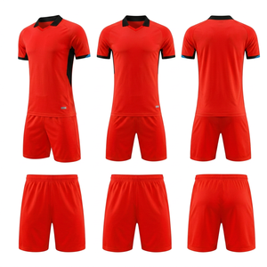 Camiseta de Fútbol Blanca Estampada para Hombre con Detalles en Negro y Azul, Manga Corta, Absorbe la Humedad, Corte Regular, 100% Poliéster, para Todas las Temporadas - Product Image 3
