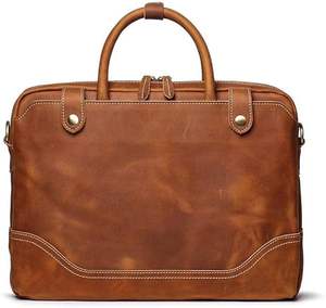 Bolso de Cuero Personalizado para Hombre, de Alta Calidad, Cosido, Informal, Ligero, Transpirable y Cómodo para Adultos - Product Image 6