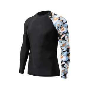 Meilleures ventes : Rashguard MMA Nouveau Style en Nylon/Polyester avec Logo Frontal, Respirant, Manches Longues, Séchage Rapide, Écologique - Product Image 3