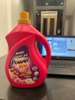Deterjen Cuci Pakaian Rumah Tangga Botol Sekali Pakai Ramah Lingkungan Aroma Bunga Pembersih Mendalam
