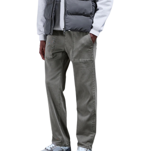 Pantalon de travail pour homme, coupe décontractée, pantalon utilitaire multi-poches, vêtements de travail décontractés durables pour la construction et l'atelier - Product Image 3