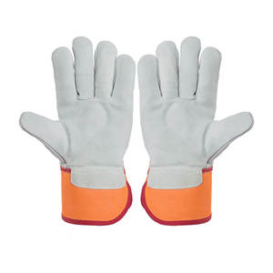 Gants de sécurité confortables pour les travailleurs et les techniciens professionnels, gants de travail en cuir - Product Image 3
