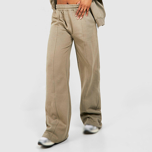 Causal Wear Long Sleeves Women Tracksuits Set Plain Blank Solid Color Breathable <b>Zip</b> <b>Up</b> Tracksuits for Women's - Product Image 5