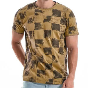 เสื้อยืดกีฬาผู้ชายแบบซับลิเมชั่น แห้งเร็ว ระบายอากาศได้ดี ผลิตจากโพลีเอสเตอร์ รับผลิตแบบ OEM ODM ขายส่งจากโรงงาน - Product Image 6