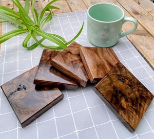 Sous-verres en bois de qualité supérieure, sous-verres en bois massif, sous-verres en bois d'acacia, sets de table – Prix très compétitif - Product Image 4