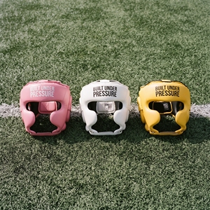 อุปกรณ์ป้องกันศีรษะสำหรับฝึกซ้อมมวยไทย MMA หนังแท้ ระดับมืออาชีพ - Product Image 6