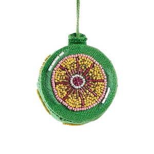 Handmade Premium Quality Twill Stylish Bohemian Accessory Colorful Bead Embroidery Keychain <b>Bag</b> <b>Charm</b> Fashionable Indian Beaded - Product Image 1