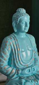 Lightweight Customizable Fiberglass Buddha <b>Statue</b> Life-Size Resin Sculpture Durable Waterproof Unbreakable Indoor/Outdoor - Product Image 3