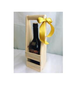 Soporte ajustable de madera para botellas, organizador de almacenamiento de botellas de vino para encimera de cocina, estante de exhibición de madera maciza natural - Product Image 1