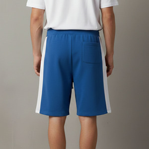 กางเกงขาสั้นผู้ชายคุณภาพพรีเมียม แฟชั่น 2 สี แห้งเร็ว เป็นมิตรกับสิ่งแวดล้อม ระบายอากาศได้ดี เอวยางยืด ใส่สบายๆ ในฤดูร้อน - Product Image 3