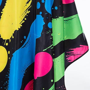 Capa de Peluquería Duradera y Económica, Tela Resistente, Material Confiable para Uso Prolongado - Product Image 5