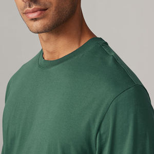 Camisa de manga larga de algodón para hombre, nueva moda, precio económico OEM, súper calidad, logotipo/colores personalizados, camisa de manga larga de algodón de alta tendencia. - Product Image 4