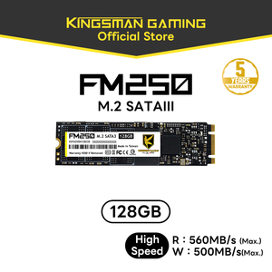 [KINGSMAN AITC] 128GB <b>Internal</b> Gaming M.2 SATA 3.0 <b>SSD</b> S.2 <b>Internal</b> SATA 3.0 <b>SSD</b> for Computer - Product Image 2