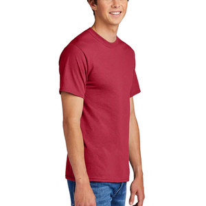 Custom Your Design Knitted Striped T-<b>Shirt</b> Short Sleeve Round Neck Summer <b>Men</b> <b>Orange</b> Color Cotton Jersey T <b>Shirt</b> for Quality - Product Image 3
