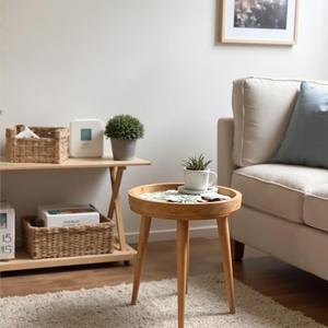 Taburete de Madera de Alta Calidad con Resina Epoxi Ecológica, Diseño Compacto y Duradero para Decoración del Hogar, Hecho en India - Product Image 2