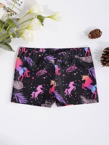 3-16 ans Enfants Filles Enfants Costume de Danse pour Compétition <span class=keywords><strong>Gymnastique</strong></span> Entraînement Danse Sports Ceinture Shorts Bas - Product Image 3