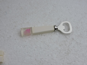 ที่เปิดขวดดีไซน์หรูหราพร้อมด้ามจับเรซิ่น ที่เปิดขวดสแตนเลสพร้อมด้ามจับเรซิ่น ในราคาที่แข่งขันได้มาก - Product Image 4