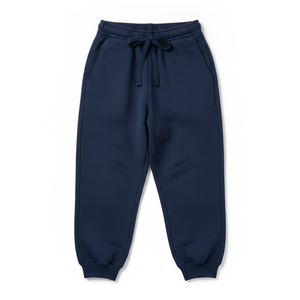 Pantalones Deportivos de Algodón Azul Marino para Hombre PRO ENTERPRISES, Cintura Elástica, Cintura Alta, Antiestáticos, Lavado Ácido, Casuales, con Bolsillos Laterales - Product Image 1