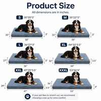 Usine en gros personnalisé différentes tailles tapis antidérapant pour animaux de compagnie rembourré PV velours Super doux tapis de chien de luxe