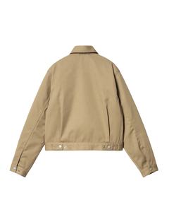 Logo personnalisé Veste de travail pour hommes Design hivernal Double fermeture éclair 100% coton sergé Doublure zippée Distressed Vintage Wash Canvas Boxy Fit - Product Image 3