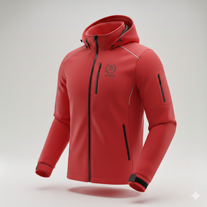 Chaqueta Impermeable y Transpirable para Hombre, Resistente al Viento, con Capucha y Cremallera, Estampada, para Verano, Trabajo al Aire Libre, Senderismo y Viajes - Product Image 5