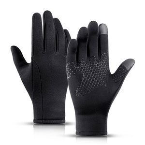 Guantes Unisex de Invierno para Ciclismo, con Protección Completa para los Dedos, Compatibles con Pantallas Táctiles, Diseño Negro y Rojo con Agarre Antideslizante - Product Image 6