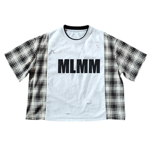 T-shirt à manches courtes pour homme, style hip-hop, coupe ample, en molleton épais 380g, col rond, imprimé, avec design à 2 panneaux - Product Image 1