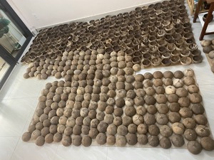 Cuencos ecológicos de cáscara de coco pulida, sin recubrimiento, hechos a mano, HECHOS en VIETNAM - Product Image 4