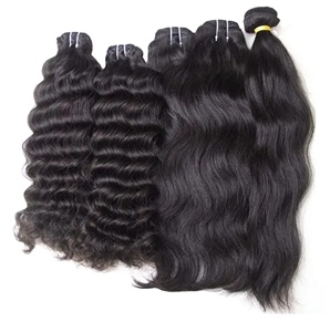 เรามีผมต่อแบบดิบ 100% ไม่ผ่านการแปรรูป Genius Weft หนาแน่นและสุขภาพดี ราคาโรงงานขายส่ง - Product Image 4