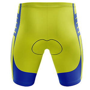 Ensemble maillot et short de cyclisme pour homme, bleu citron, manches courtes, tenue de vélo personnalisée, uniforme de cyclisme, nouvelle mode homme, best-seller - Product Image 4