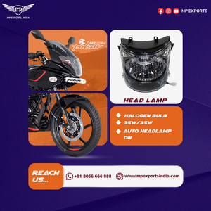 Conjunto de Faro Delantero de Alta Calidad para Pulsar 150/180 |   Faro Delantero para Motocicleta Indian |   Repuestos de Carrocería para Vehículos de Dos Ruedas OEM - Product Image 4