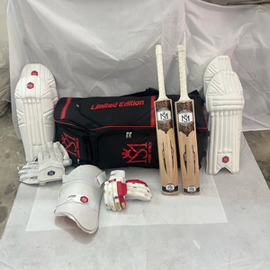 Mannu Sports Player Edition Full Cricket Set Kit Bag <b>Backpack</b> Trolley Bag 50-<b>70L</b> High Quality - Product Image 1