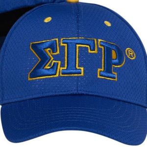 Gorra de béisbol SGRho para mujer, personalizada con bordado, ajustable, deportiva, informal, para hermandades, moda, sombrero para el sol, ropa con letras griegas - Product Image 6