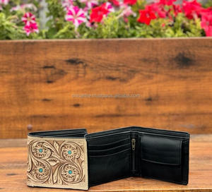 กระเป๋าสตางค์หนังยาวดีไซน์ใหม่สำหรับผู้ชายกระเป๋าสตางค์ผู้ชายสีน้ำตาลแฟชั่นขายดีของขวัญที่ใส่เงินสดสำหรับผู้ชาย - Product Image 4