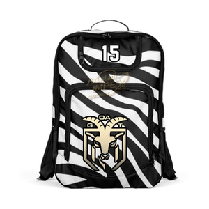 Kit de maillot sublimé personnalisé, imprimé zèbre, joueur 15, vêtements de sport unisexes anti-humidité, toutes saisons - Product Image 6