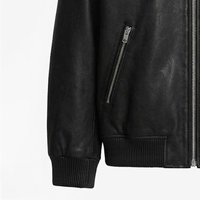 Veste d'hiver décontractée unisexe en cuir de vachette véritable de qualité supérieure OEM ODM, avec fermeture frontale solide, écologique, imperméable et respirante