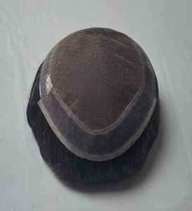 Peluca de Cabello Humano Remy para Hombre, Modelo Australia, con Sistema Capilar de Prótesis - Product Image 4