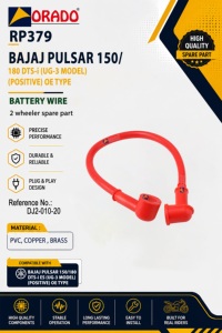 Cable de Batería Positivo Tipo OE de Calidad de Exportación para Bajaj Pulsar 150 180 DTS i ES UG3, Repuestos para Vehículos de Dos Ruedas - Product Image 5