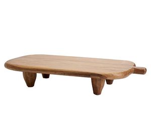 Planche à découper en bois naturel pour la cuisine domestique, surface robuste et durable pour hacher les légumes, les fruits, la viande et le pain - Product Image 1