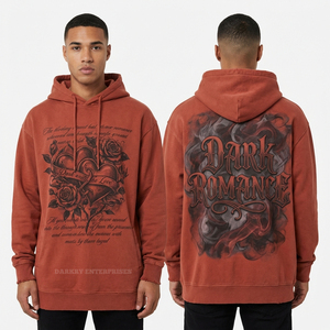 Sweat-shirt à capuche pour homme avec impression graphique personnalisée, impression à l'écran, streetwear, impression DTG haute définition, fabricant de sweat-shirts à capuche - Product Image 5