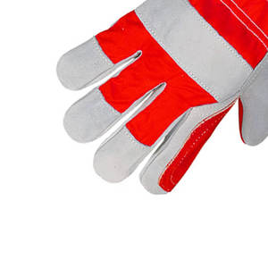 Soft Material Full <b>Finger</b> Hand Protective Working <b>Gloves</b> Breathable Fabric Men Working <b>Gloves</b> - Product Image 5