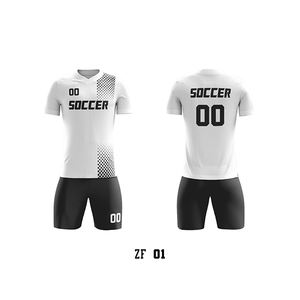 Maillot de football 2026 personnalisé imprimé par transfert thermique, short respirant à séchage rapide, uniforme d'équipe, tenue d'entraînement de football pour jeunes - Product Image 5